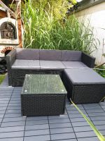 Polyrattan-Lounge, 3-4 Sitzer, neuwertig mit Tisch, NUR ABHOLUNG Thüringen - Erfurt Vorschau