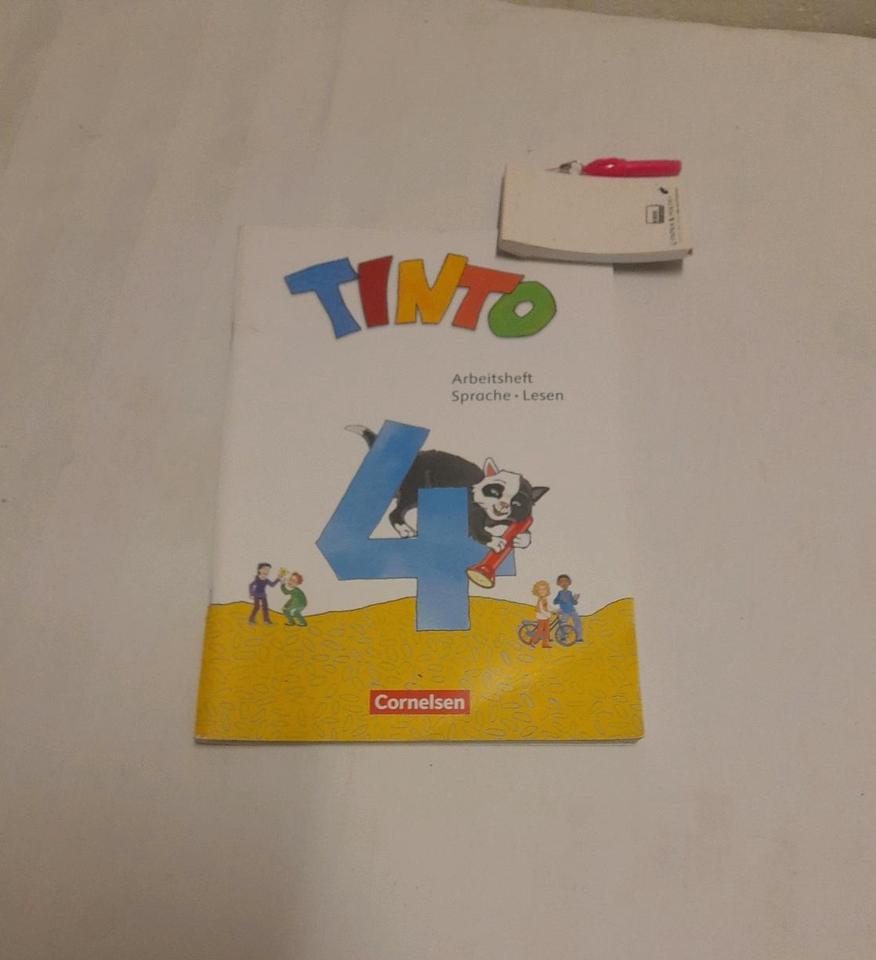 Tinto Arbeitsheft 4 Sprache Lesen ISBN 9783060844913 gebraucht! in Schortens