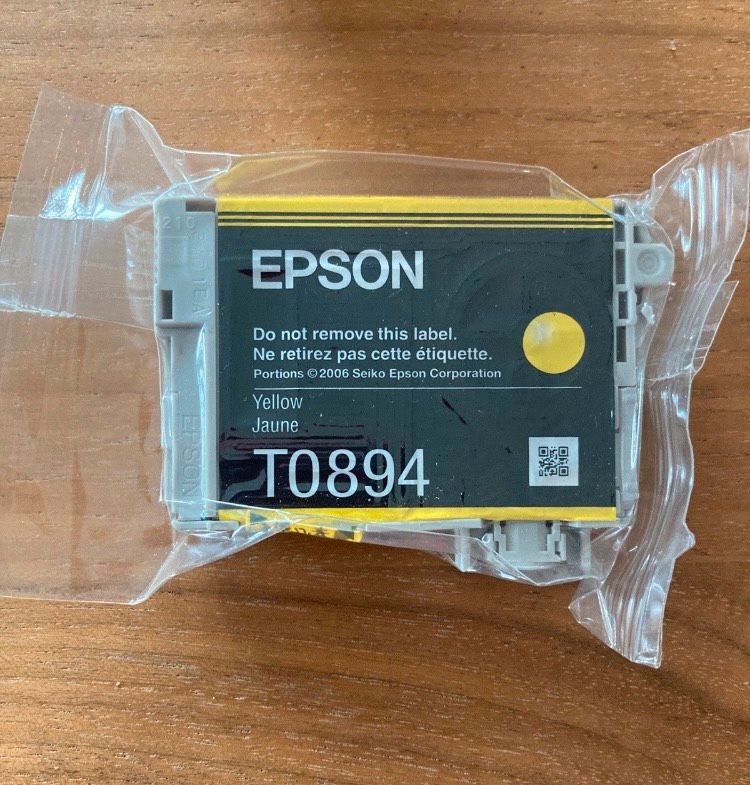 Druckerpatrone Epson T0894 yellow gelb original verpackt in Oldenburg