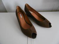 GEOX Leder Peep Toes Pumps Gr. 36 braun wie neu Italian Patent Sachsen - Zwickau Vorschau