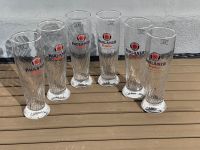 6X Paulaner Weizenbier Gläser  0,33l Hessen - Viernheim Vorschau