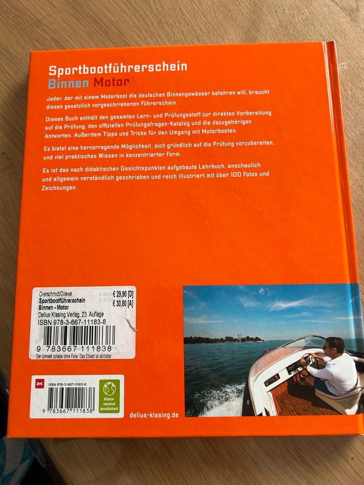 Lernbuch Sportbootführerschein Binnen Motor in Weißenthurm  