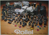 Rollei Werbeplakat Produktpalette 1970er Jahre Niedersachsen - Barsinghausen Vorschau