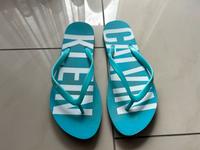 Calvin Klein Flip Flops Sandalen Zehentrenner blau Gr 7-8 38 - 39 Hessen - Babenhausen Vorschau