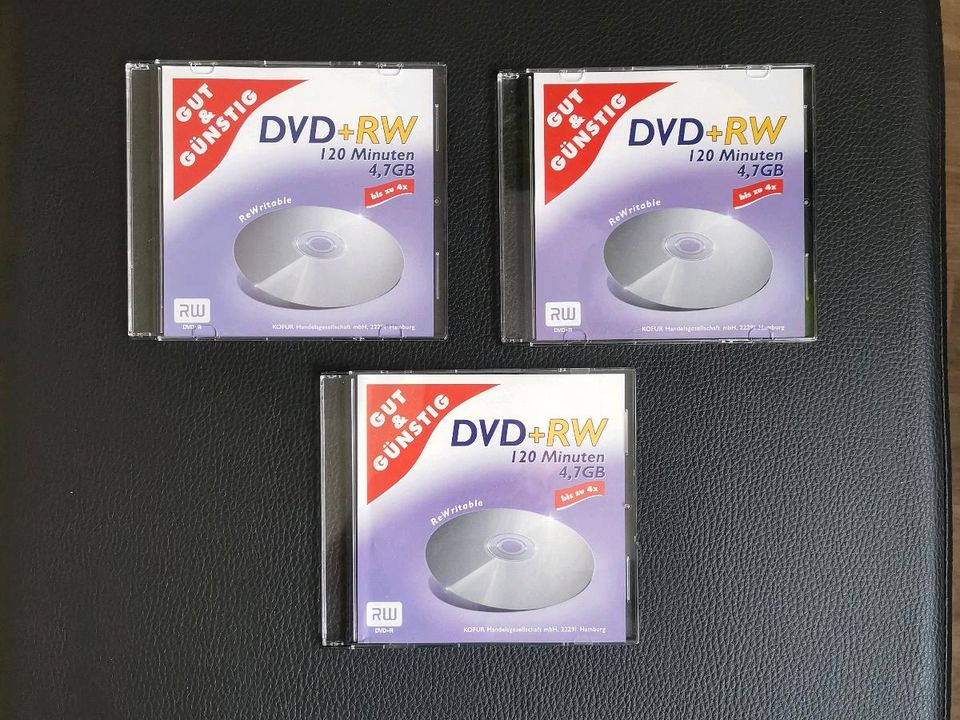 Konvolut CD-RW und DVD+RW in Königsbrunn