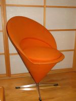 Verner Panton - Cone Chair Tütenstuhl- Orange - Erstauflage 1958 Frankfurt am Main - Nordend Vorschau