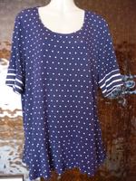 NEU: 1/2-Arm Shirt mit Schößchen, Gr. 44/46 Niedersachsen - Gronau (Leine) Vorschau