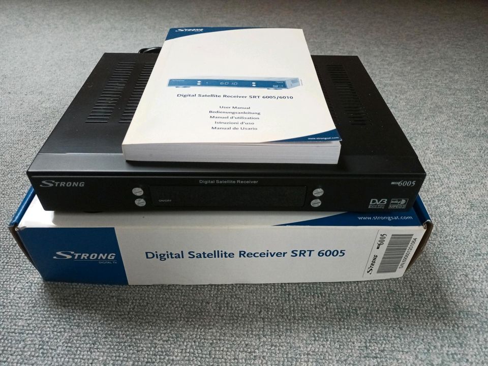 Digital Satellit Receiver  SRT 6005 / 6010   SL 65 in Stahnsdorf