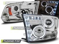 Tuning-Tec LED Angel Eyes Scheinwerfer für Dodge RAM 09-18 chrom Nordrhein-Westfalen - Viersen Vorschau