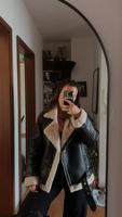 Lederjacke mit Kunstfell H&M Hessen - Eppertshausen Vorschau