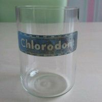 Chlorodont alt Zahnputzglas Leo Werke Dresden Nachkriegszeit Dresden - Innere Altstadt Vorschau