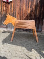 Pferd Holz zwei mal vorhanden Bayern - Bischbrunn Vorschau