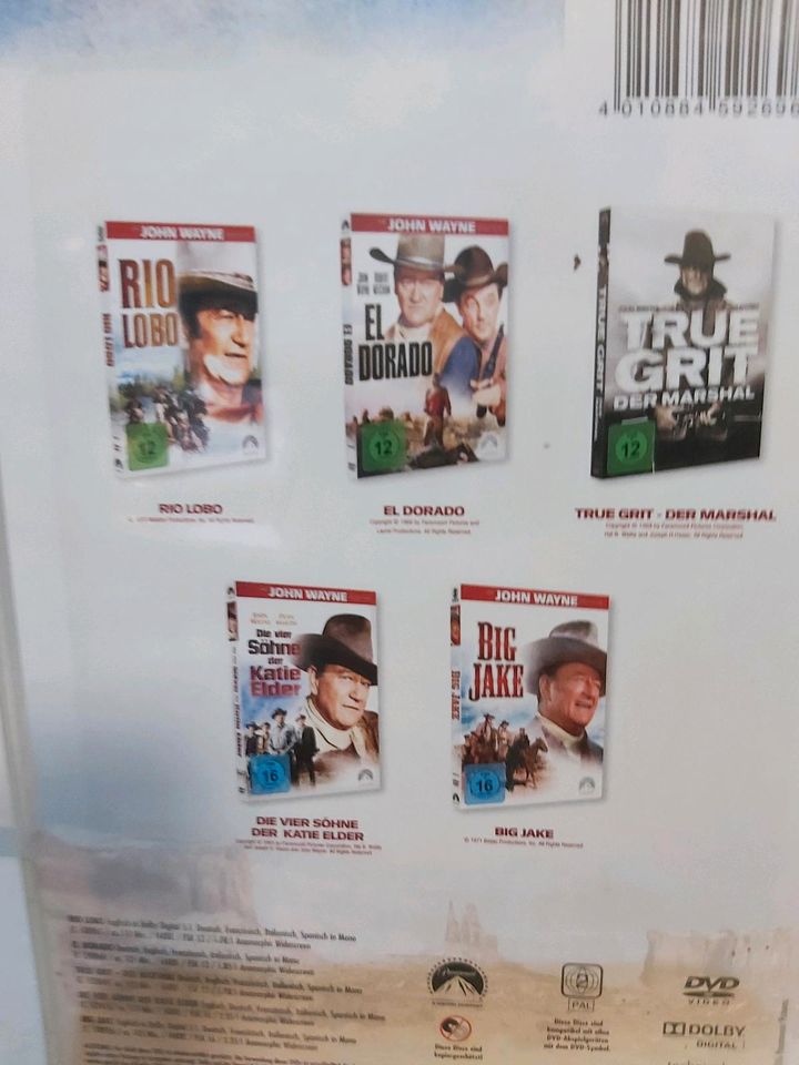 DVD Die Collection John Wayne 5 Filme in Leegebruch