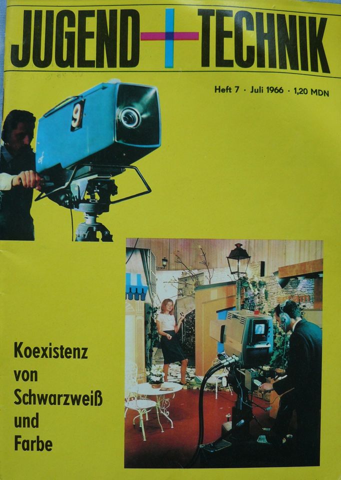 DDR-Magazin JUGEND+TECHNIK 1966 in Dresden