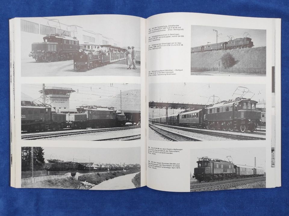 Buch "100 Jahre deutsche Elektro-Lokomotiven" in Donauwörth
