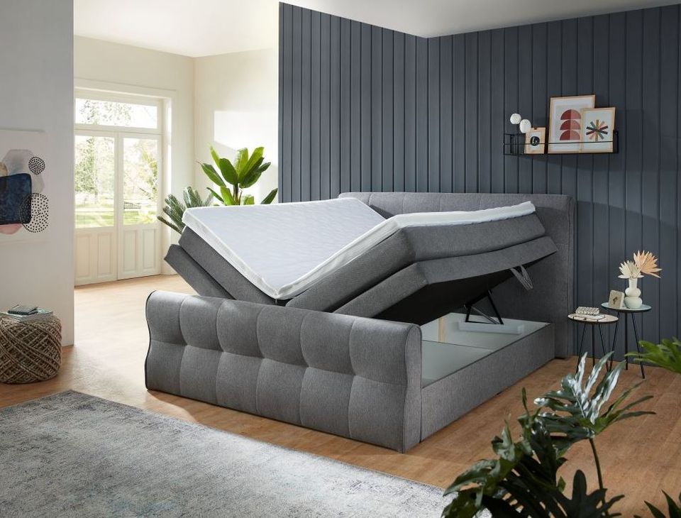 Boxspring-Bett  160-180x200cm Bettkasten 6 Farben UVP 2999,- NEU in Dortmund