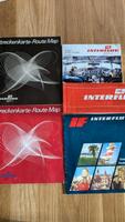 DDR Interflug Streckenkarten, Flugplan u.a. Thüringen - Schkölen Vorschau