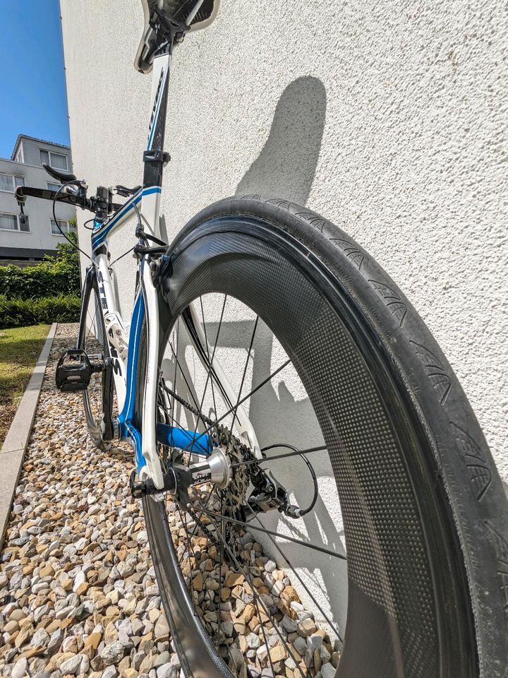 Triathlonrad Stevens Chrono / SRAM Force / Carbon LRS 50/80 in München