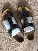 Pantoletten Salamander Gr.40 Damenschuhe Sandalen Zehensteg Nordrhein-Westfalen - Hilden Vorschau
