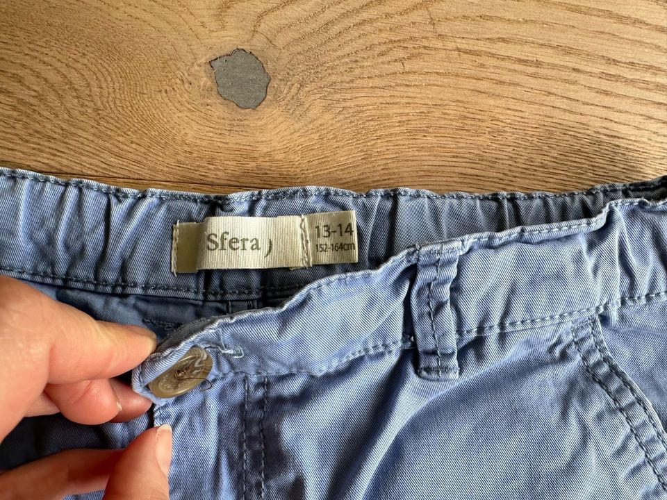 Sfera ❤️ Chino - Shorts kurze Hose hellblau 158 164 in Leipzig