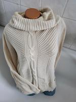 Esprit Damen Strick Zopf Rollkragen Pullover creme S Niedersachsen - Bergen Vorschau
