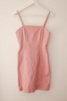 Jeanskleid in rose 34 XS Bodycon Träger süß romantisch date Sachsen - Rötha Vorschau
