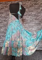 Neu Boho Hippie Ibiza Kleid 36 38M S seide Rückenausschnitt blau Bayern - Hof (Saale) Vorschau