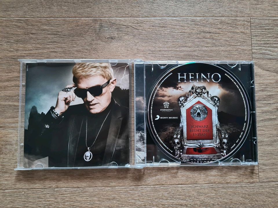 Heino - CD - mit Autogramm - Schwarz blüht der Enzian in Berlin