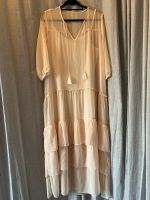 Kleid Sommer rosé lang Volants Gr. 40-42 Frankfurt am Main - Ostend Vorschau