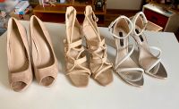 Konvolut Mango Zara beige Silber 36 Highheels Peeptoe Sandalen Baden-Württemberg - Leonberg Vorschau