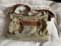Retro / Vintage FOSSIL - Handtasche - Stoff - Blumen & beige Schleswig-Holstein - Nübbel Vorschau