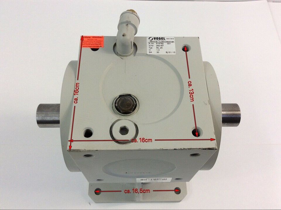Vogler Getriebe Kegelradgetriebe Typ ML25, I=1.0, BA30, Bj.: 2015 in Korschenbroich