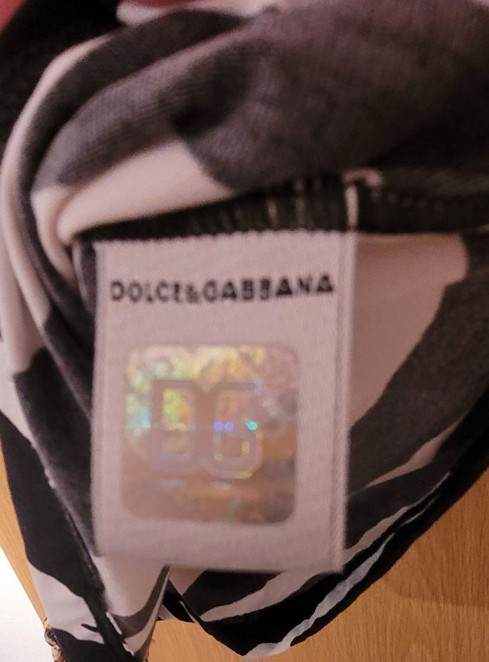 Dolce & Gabbana Zebra Druck Tank Top, ORIGINAL, Gr., S in Frankfurt am Main