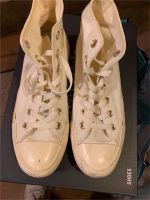 CONVERSE beige creme Größe 38 Leipzig - Schönefeld-Abtnaundorf Vorschau