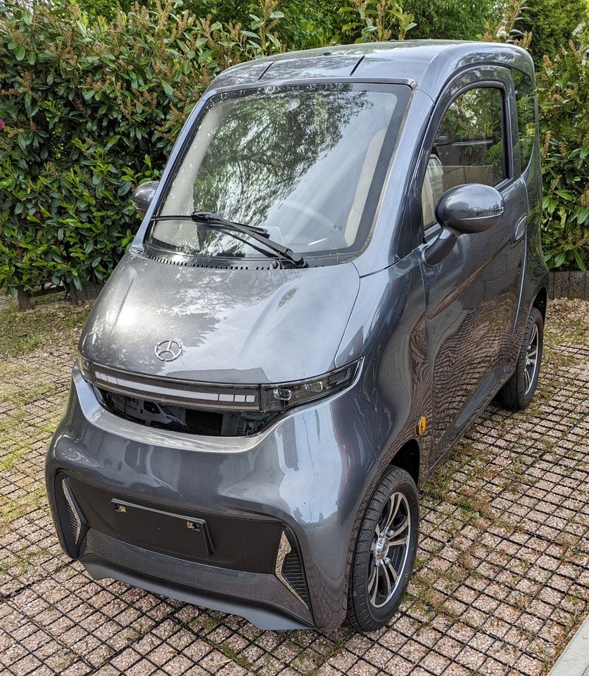 KABINENROLLER - MOPEDAUTO - E-AUTO EMA 1⚡45 KM/H oder 25 Km/h ⚡ 3500WATT⚡60V 100AH Li ⚡ CA. 120 Km Reichweite ⚡ in Nonnweiler