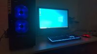 Gaming PC mit Monitor Maus und Tastatur. Rheinland-Pfalz - Bechhofen Vorschau