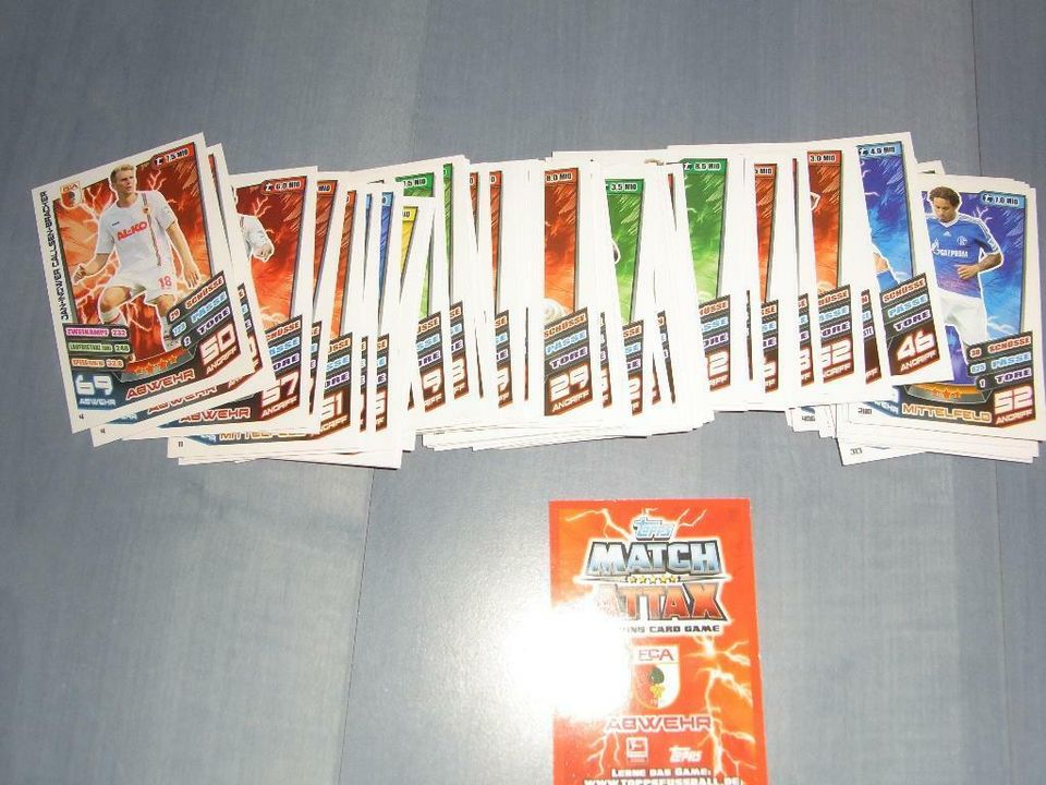 Match Attax Trading Card Game Saison 2013/2014 in Bremen