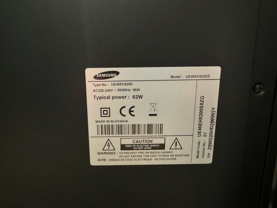 Samsung UE46EH5200 Fernseher in München