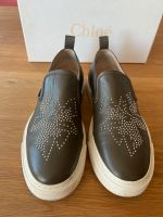 Chloe Slipper mit Nieten Leder Stuttgart - Stuttgart-West Vorschau