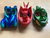 3 PJ Mask Spielfiguren mit Fahrzeugen neu ohne Verpackung Neustadt - Alte Neustadt Vorschau