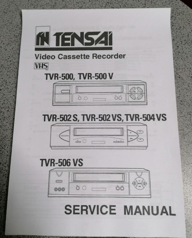 Videorecorder Tensai TVR-506VS HIFI-Stereo Top Zustand in Sünching