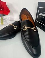 Loafer Aus Kunstleder Mit Schnalle Gold Gr 41 schwarz Primark Baden-Württemberg - Stutensee Vorschau