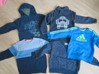 Langarmshirts warm Pullover Sweatshirt adidas H&M C&A Gr. 98-104 Bayern - Küps Vorschau