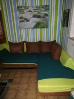Große braune Couch mit 5 großen Kissen Bayern - Bad Griesbach im Rottal Vorschau