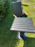 Tisch und ein Klapp Stuhl plus Sitz Auflage Wurster Nordseeküste - Mulsum Vorschau