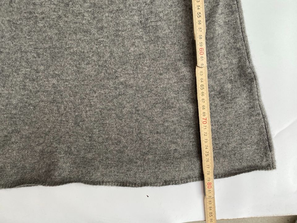 Allude 100% Kaschmir Pullover Kleid grau Gr. S 34 36 in Reinbek