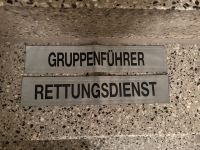 2x Rückenschild Rettungsdienst Gruppenführer Feuerwehr DRK Thüringen - Artern/Unstrut Vorschau