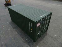 20´DV neue Seecontainer Farbe RAL6007 Flaschengrün Lagercontainer Messecontainer Überseecontainer Containerlager Materialcontainer Umzugscontainer Schiffscontainer Baucontainer Gartenschuppen Hamburg Barmbek - Hamburg Barmbek-Süd  Vorschau