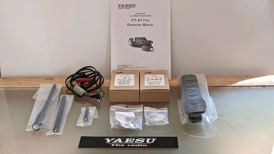 Yaesu FT-817ND + BTV MLA-M (Magnetic Loop) + weiteres Zubehör in Göttingen