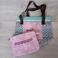 Süsse Schultertasche rosa Handmade Unikat Baden-Württemberg - Böblingen Vorschau